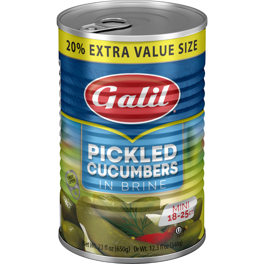 Galil Pickled Cucumbers in Brine Mini