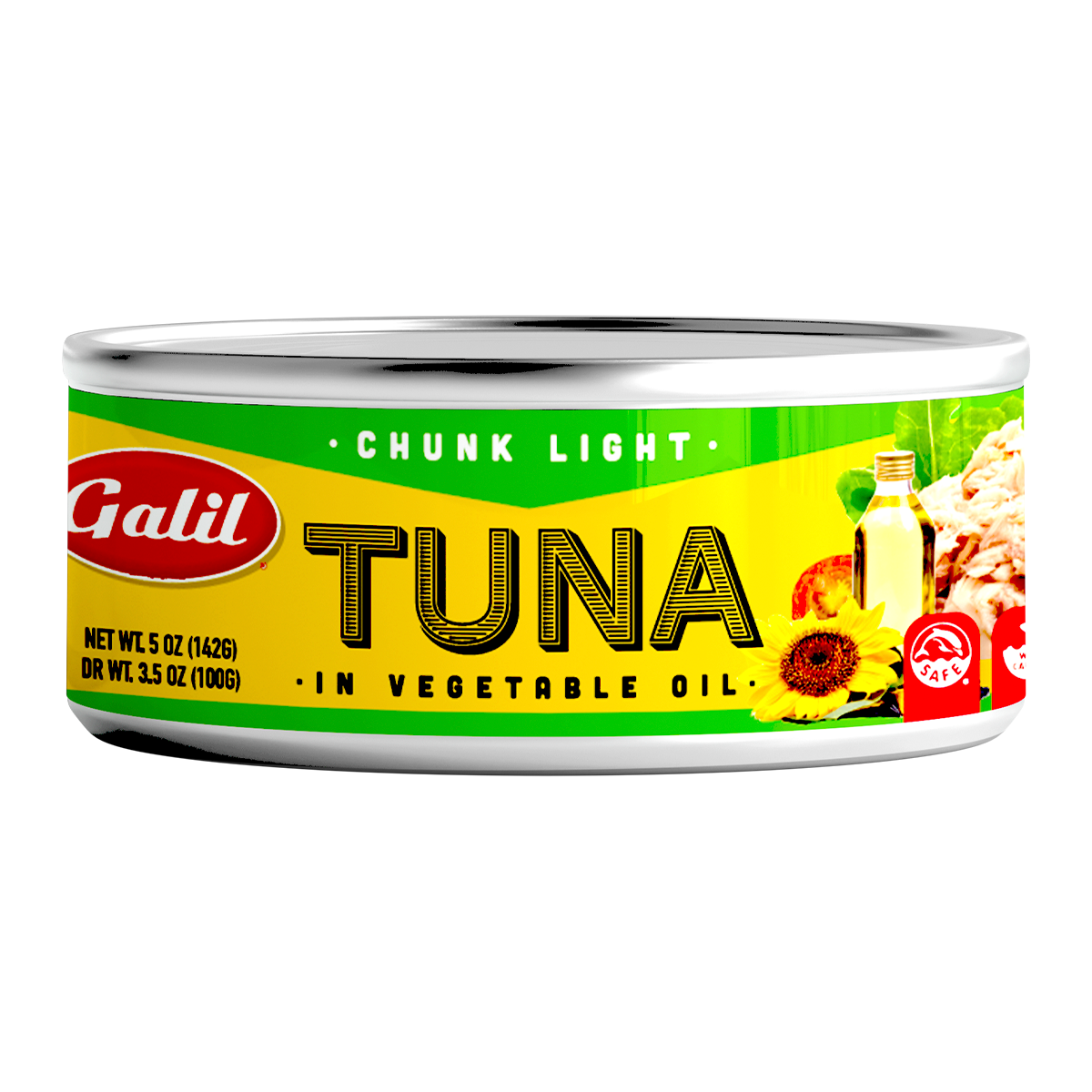 Galil Chunk Light Tuna in Vegetable Oil