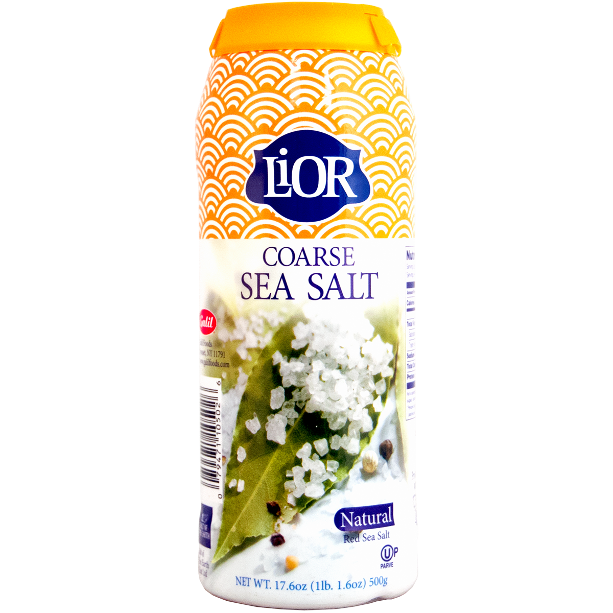 Coarse Sea Salt | Kitchen Shaker | 17.6 oz | LiOR