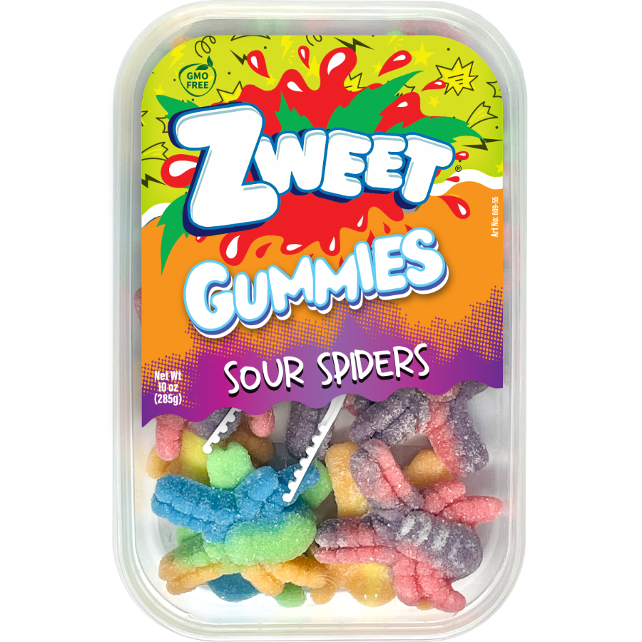 Zweet Gummies Sour Spiders