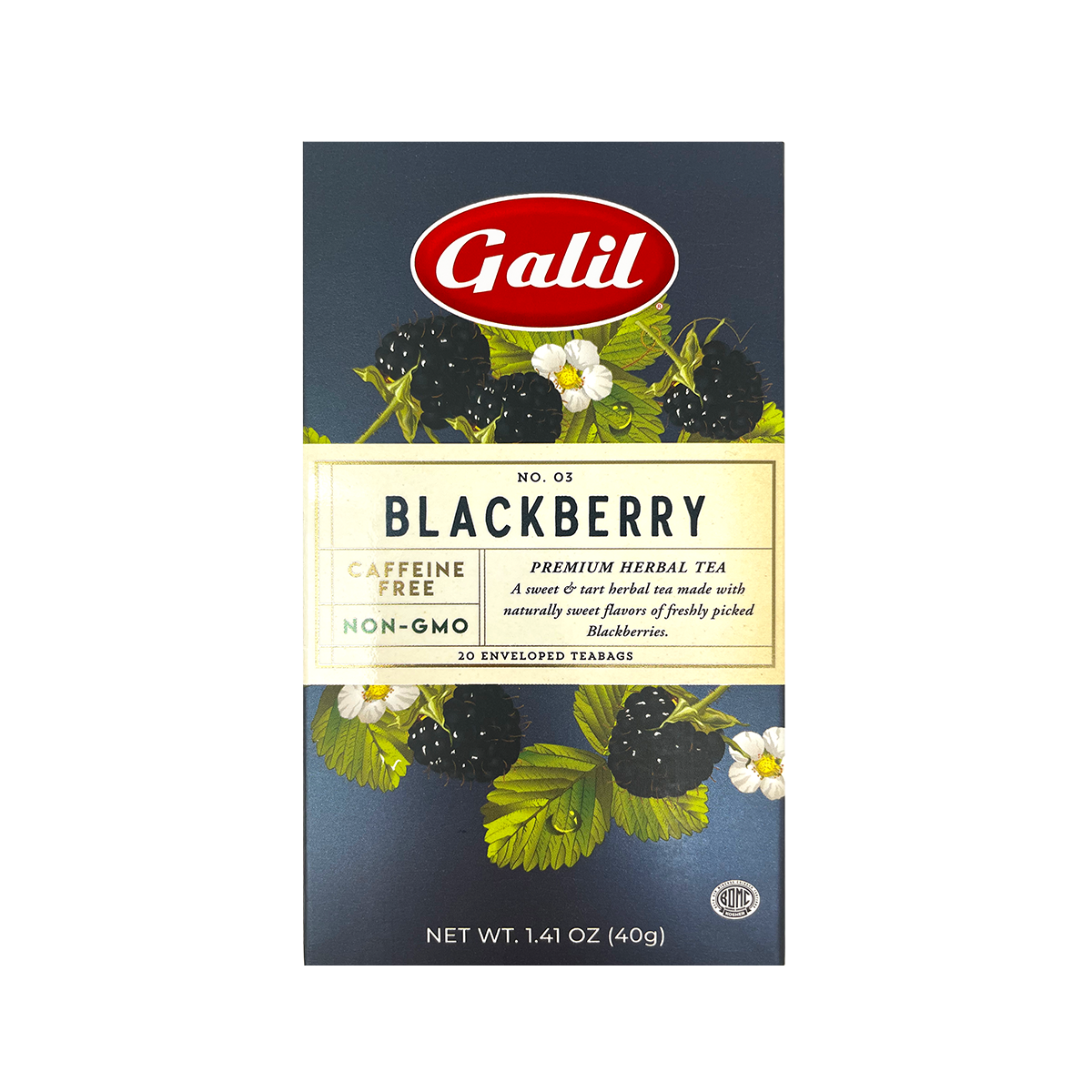 BlackBerry Herbal Tea | 1.41 oz | Galil