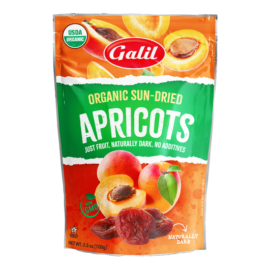 Galil Organic Sun-Dried Apricots