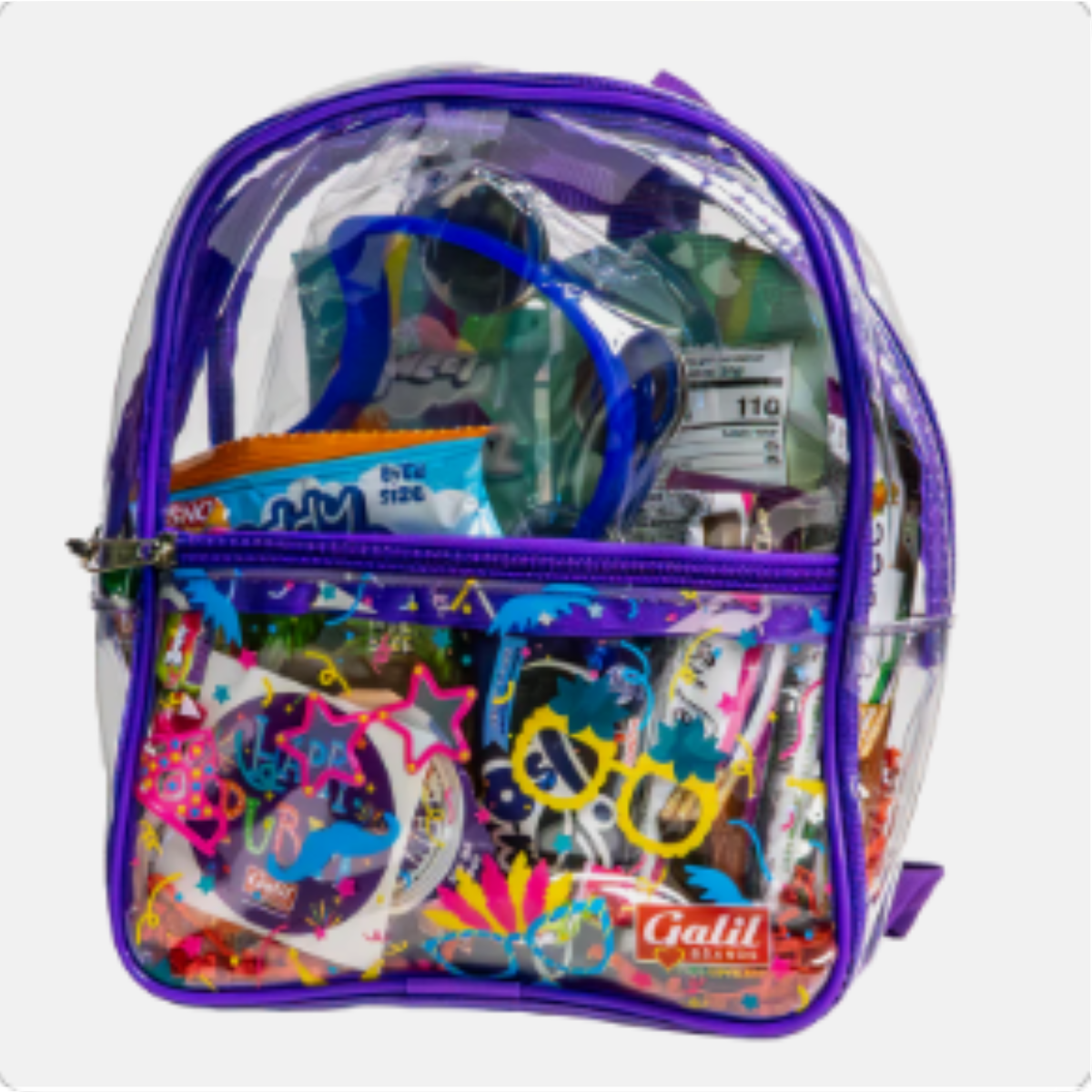 Purim Gift Backpack | Mishloach Manot | Large 33.3 oz | Galil