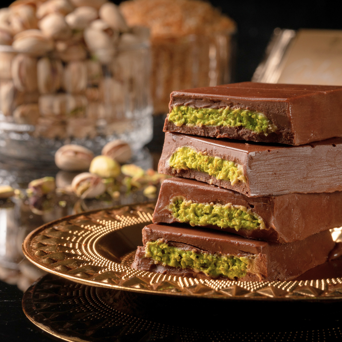 Dubai Chocolate Bar | Pack of 2 | 3.5 oz | Leonessa