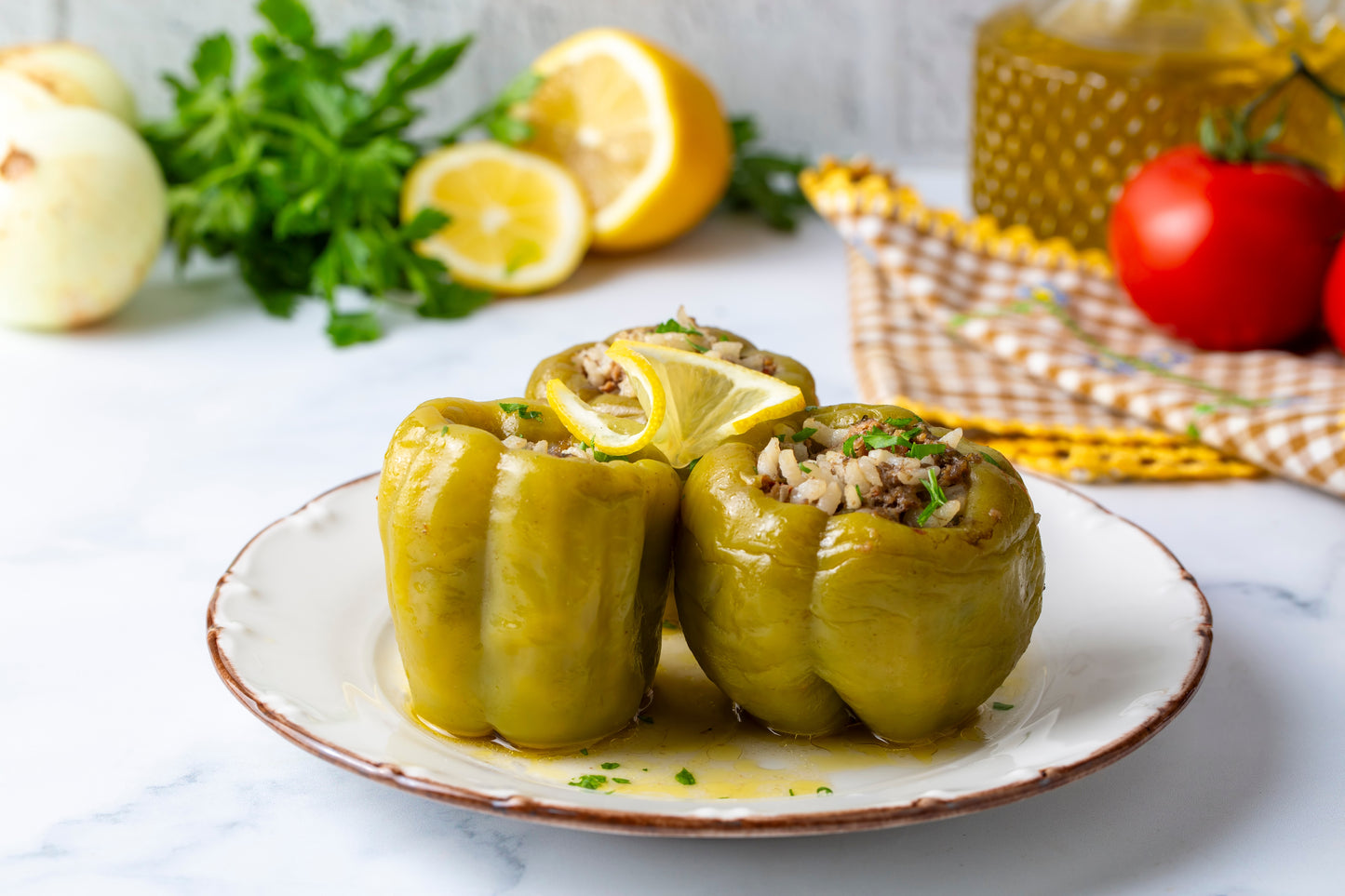 Stuffed Green Peppers | 14 oz | Shams