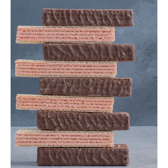 Chocolate Coated Wafer Snacks | 40 pcs | Manamim