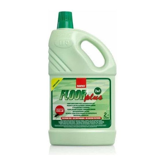 2 in 1 FloorPlus Cleaner with Cockroach Repellent | 2 L | sano - ShopGalil