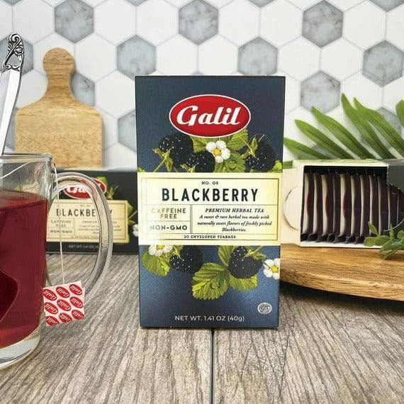 BlackBerry Herbal Tea | 1.41 oz | Galil - ShopGalil
