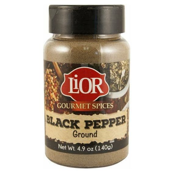 LiOR Black Pepper Ground Gourmet Spices