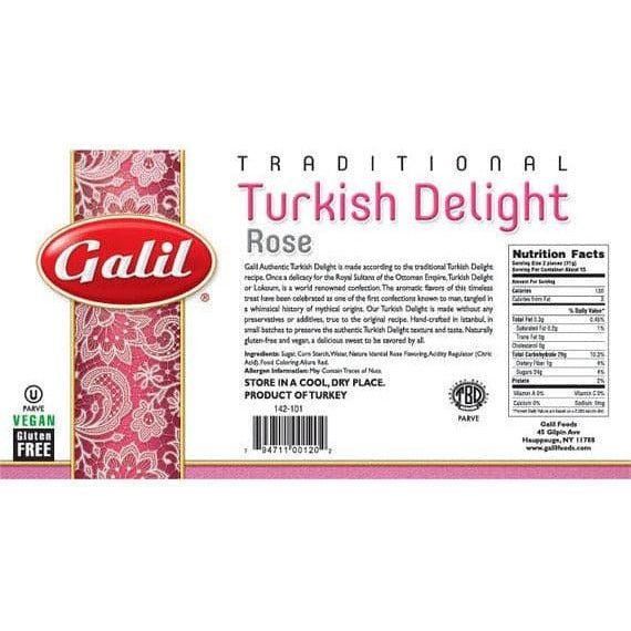 Rose Turkish Delight | 16 oz | Galil - ShopGalil