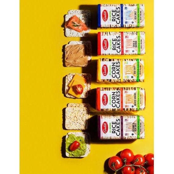 Ultra Thin Corn Cakes | Square | Salt | 3.5 oz | Galil - ShopGalil