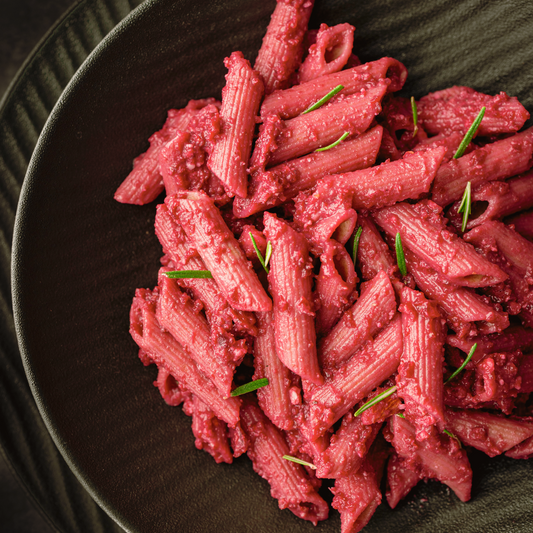 Beet Pesto with Penne