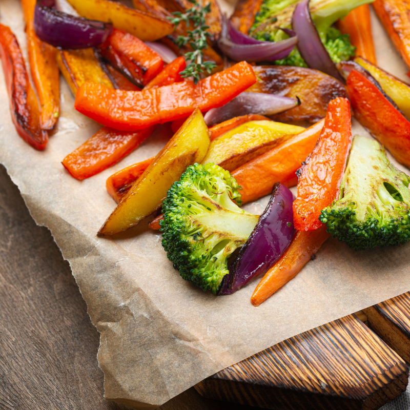 Tamarind Glazed Roasted Vegetables 🥕