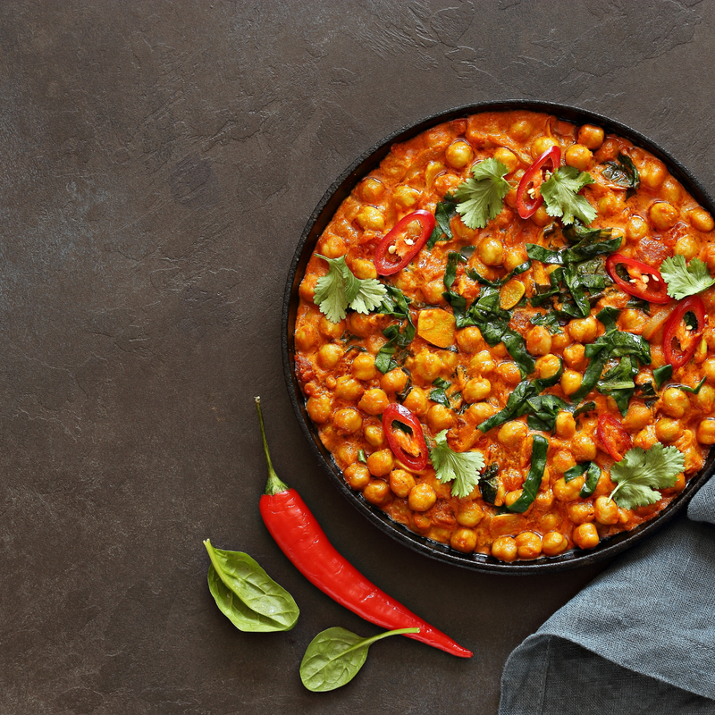 Tamarind Chickpea Curry (Chana Masala)🍛