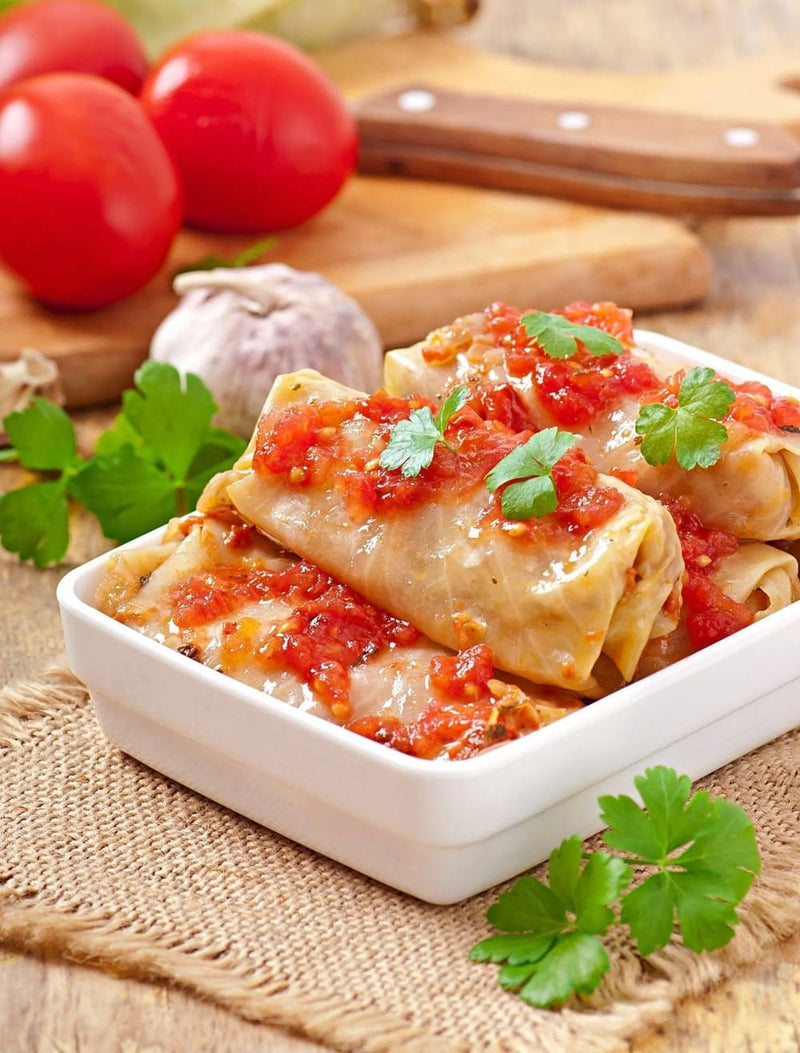 Hearty Vegetarian Cabbage Rolls