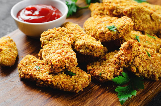 Garlic Eggplant Parmesan Bites