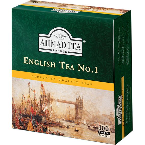 English No.1 Black Tea | 100' Tea Bags | Ahmad Tea