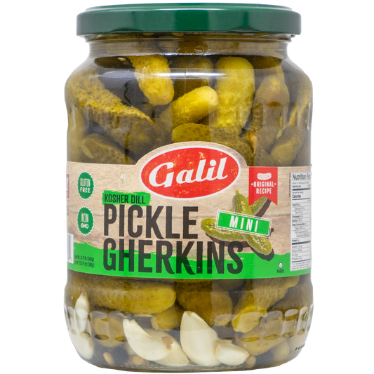 Dill Pickles | Gherkins Mini | 24 oz | Galil