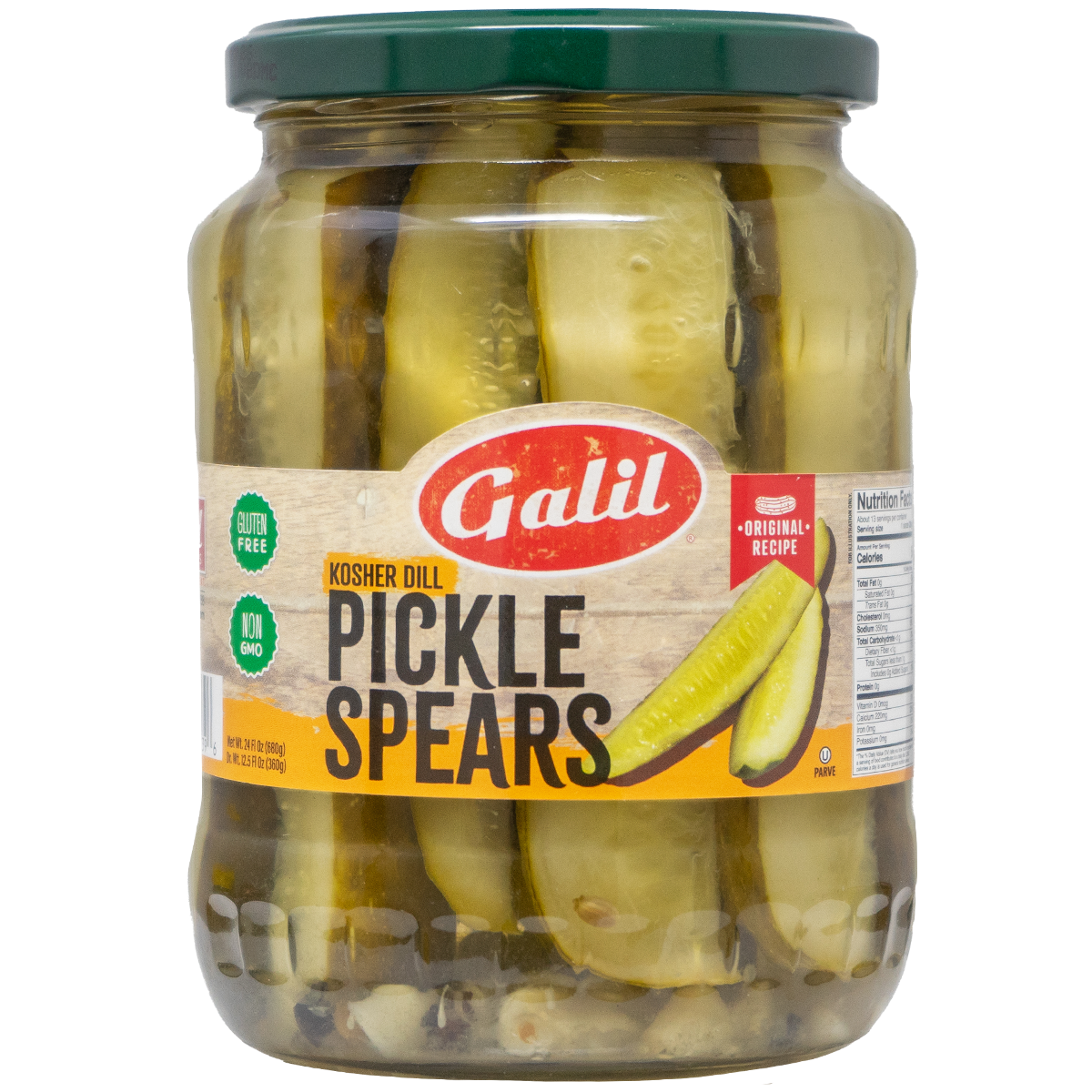 Dill Pickles | Spears | 24oz | Galil