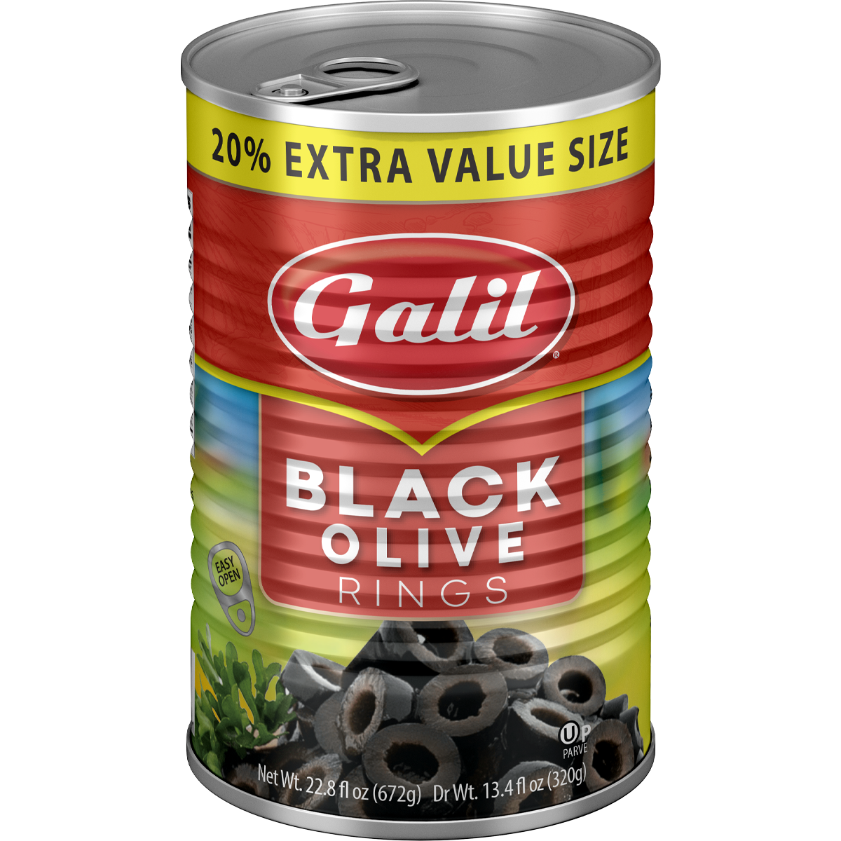 Black Olives | Rings | 23 oz | Galil