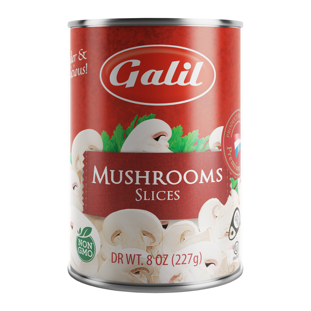 Mushrooms | Slices | 8 oz | Galil