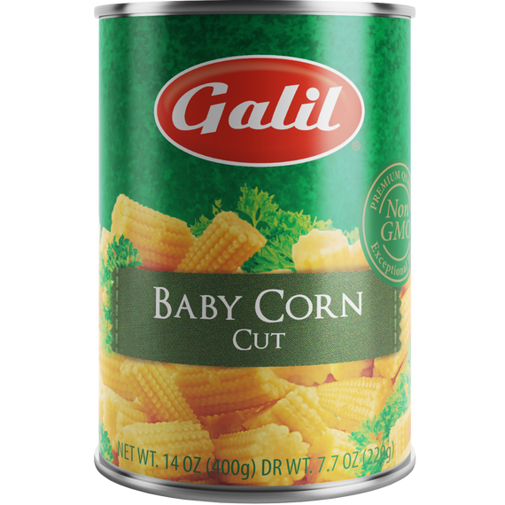 Baby Corn | Cut | 14 oz | Galil