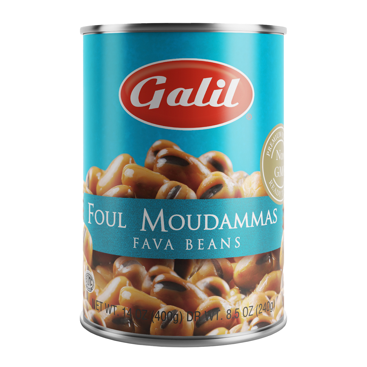 Foul Moudammas - Fava Beans | 14 oz | Galil