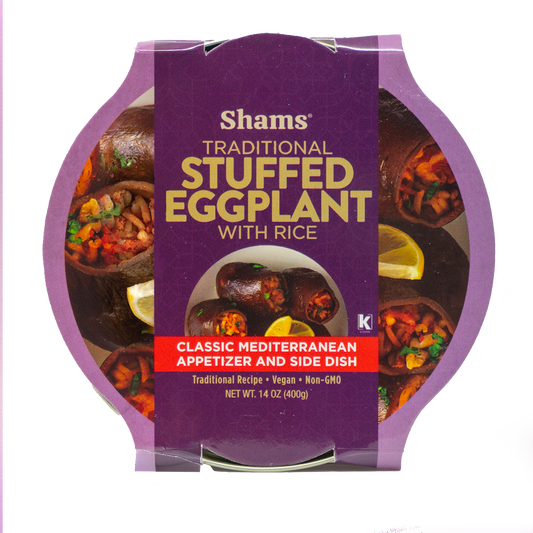 Stuffed Eggplant | 14 oz | Shams