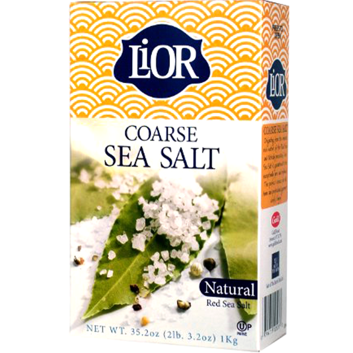 Coarse Sea Salt | Chefs Box | 35.2 oz (2.2 lbs) | LiOR
