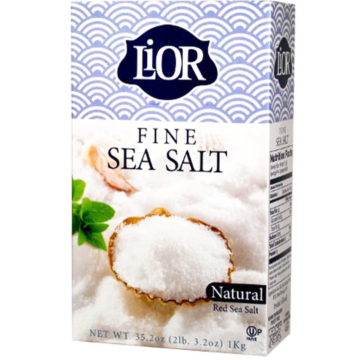Fine Sea Salt | Chefs Box  | 35.2 oz (2.2 lbs) | LiOR