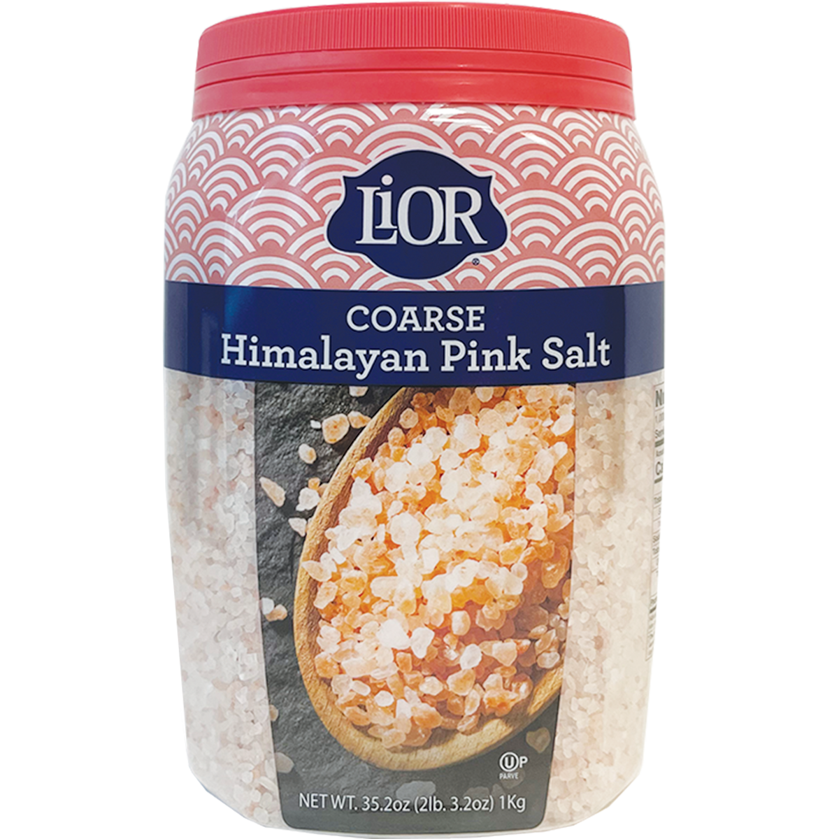Coarse Himalayan Pink Salt | Chefs Jar | 35.2 oz (2.2 lbs) | LiOR