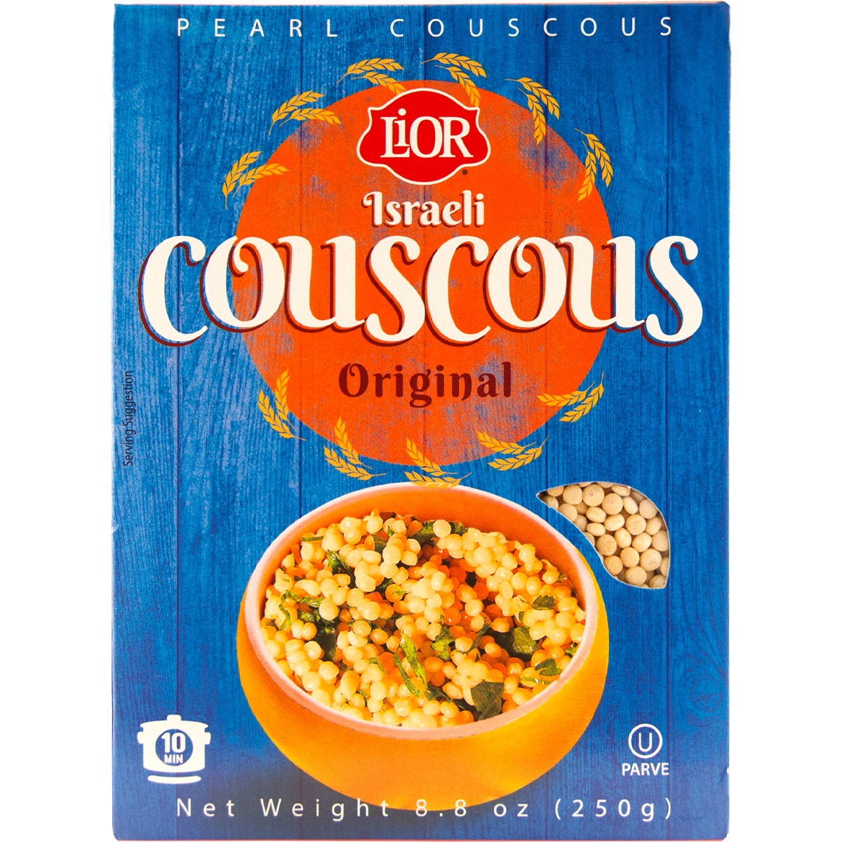 Israeli Couscous | Original | Box  | 8.8 oz | LiOR