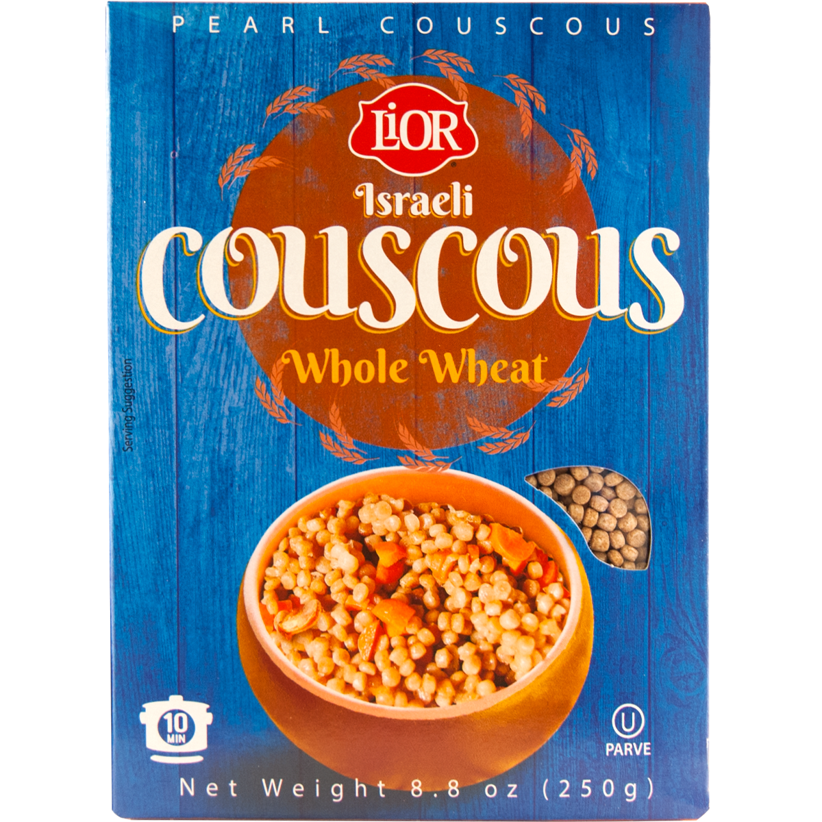 Israeli Couscous | Whole Wheat | Box | 8.8 oz | LiOR