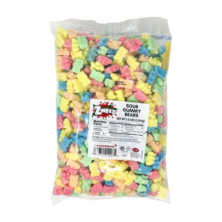 Sour Gummy Bears | Bulk | 80 oz | Zweet