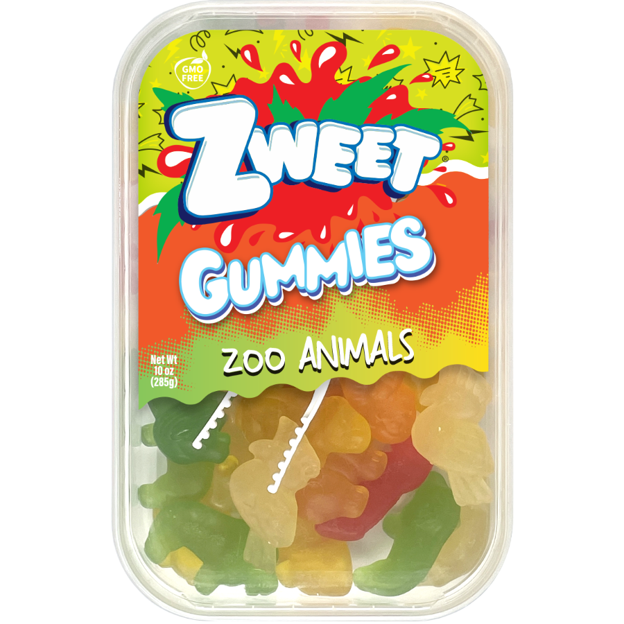 Gummy Zoo Animals | Zweet | 10 oz