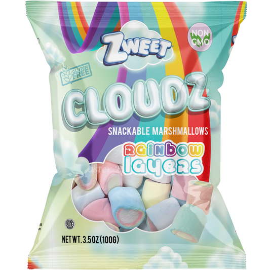 Zweet Cloudz Marshmallows Rainbow Layers