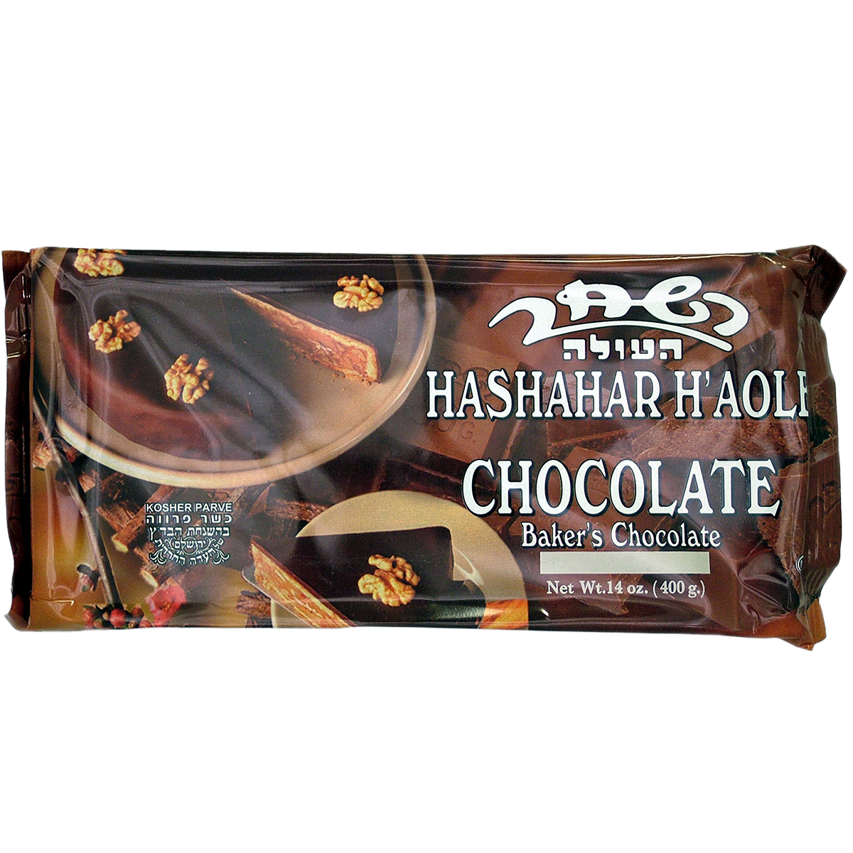 Baking Chocolate | Non-Dairy | 14 oz | Hashahar