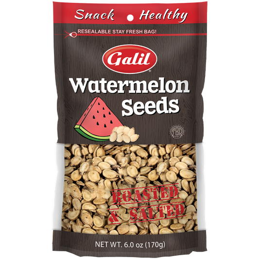 Watermelon Seeds | Roasted/Salted | 6 oz | Galil