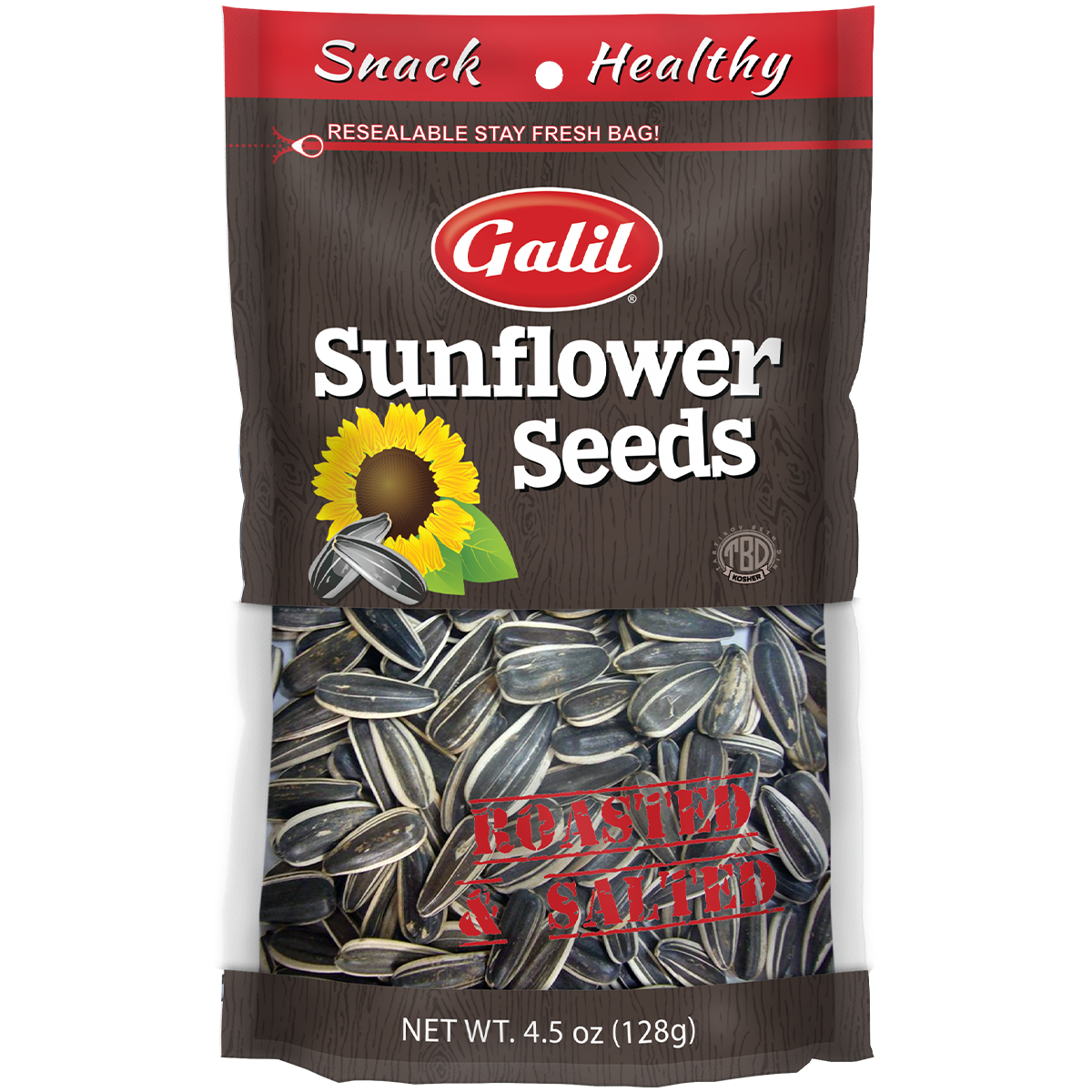 Sunflower Seeds | Roasted/Salted | 4.5 oz | Galil