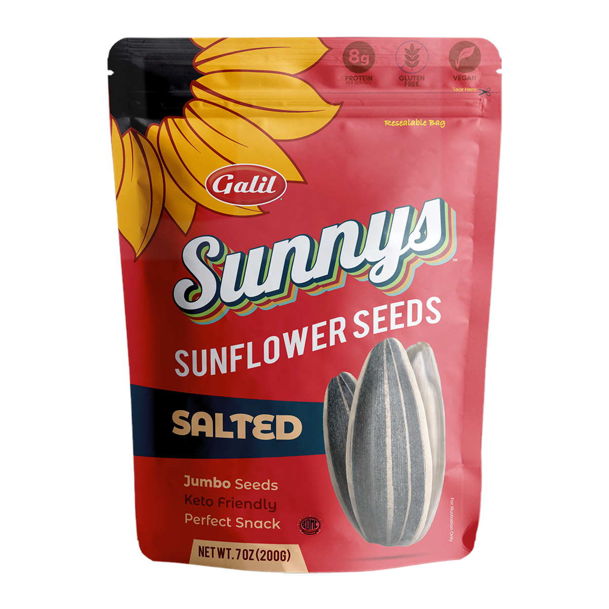 Sunnys Sunflower Seeds | Salted | 7 oz