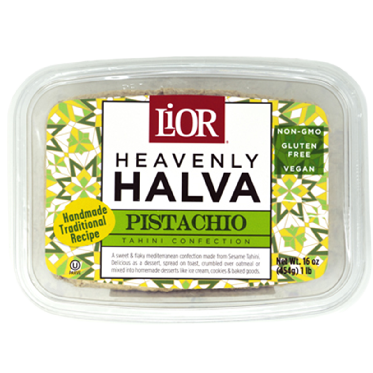 Heavenly Halva | Pistachio | 16 oz | LiOR