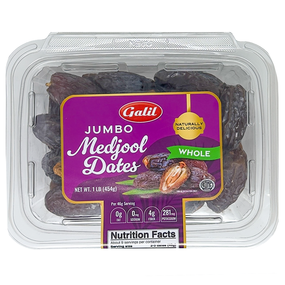 Jumbo Medjool Dates | 1lb | Galil