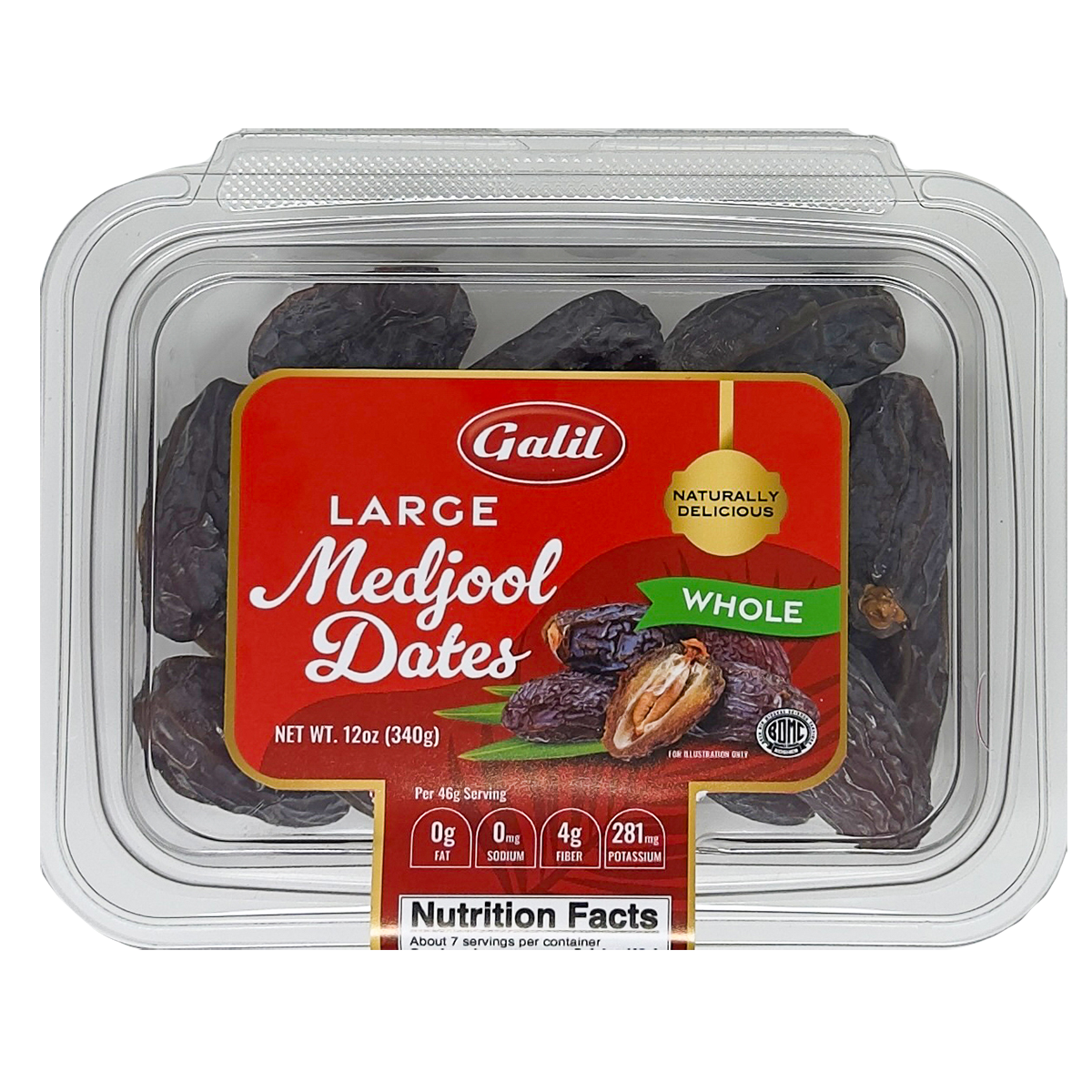 Large Medjool Dates | 12oz | Galil