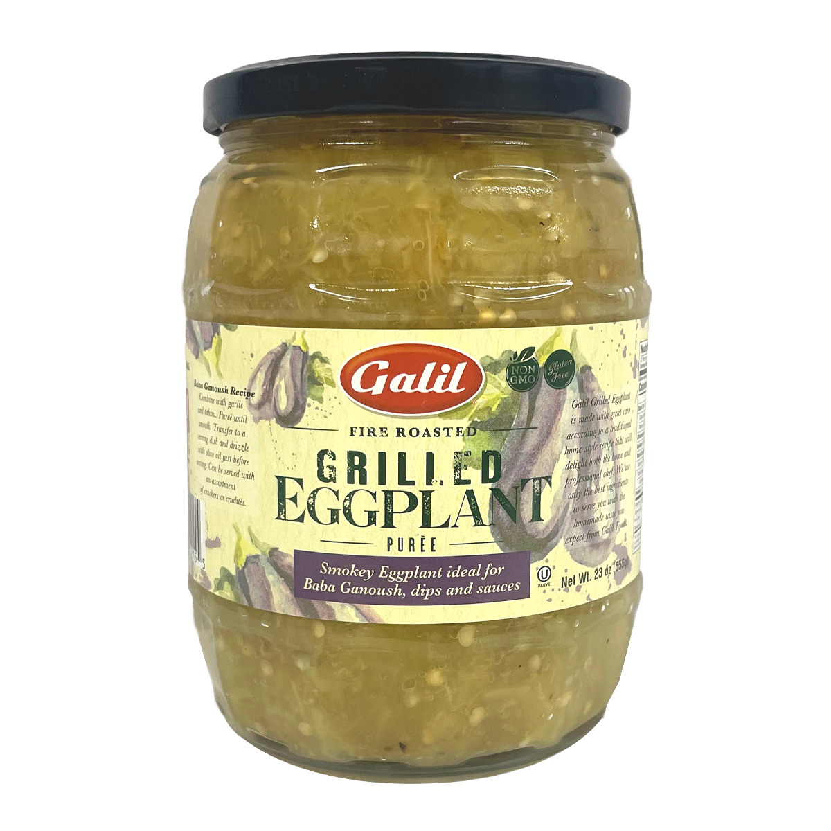 Grilled Eggplant | Jar | 23 oz | Galil