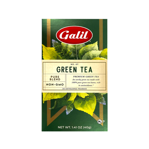 Green Herbal Tea | 20' Tea Bags | 1.41 oz | Galil – ShopGalil