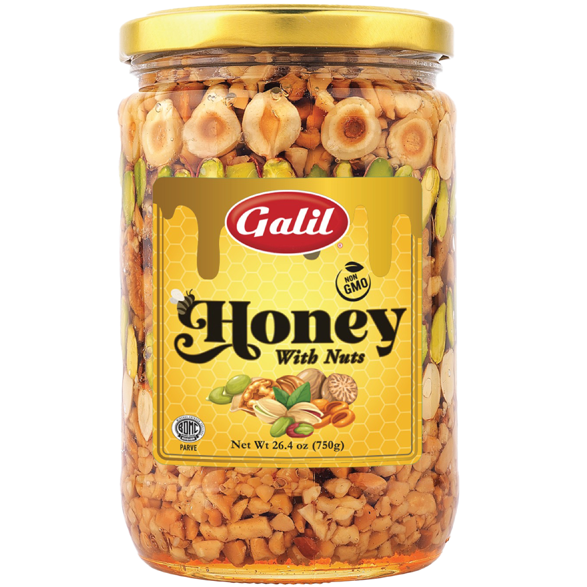 Honey with Nuts | 26.4 oz | Galil
