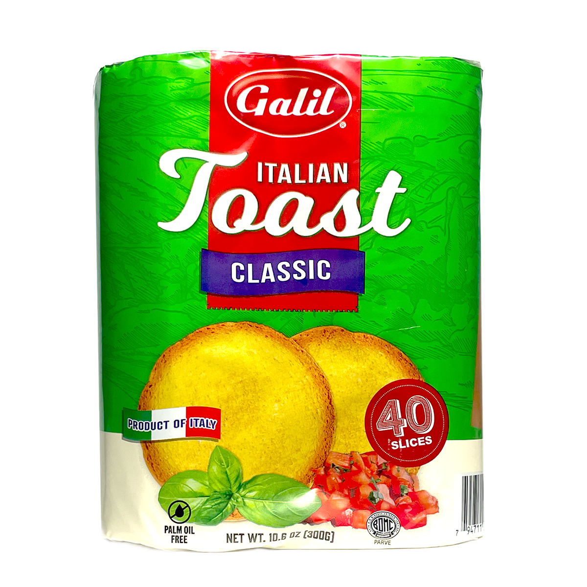 Italian Toast | Classic | 10.6 oz | Galil