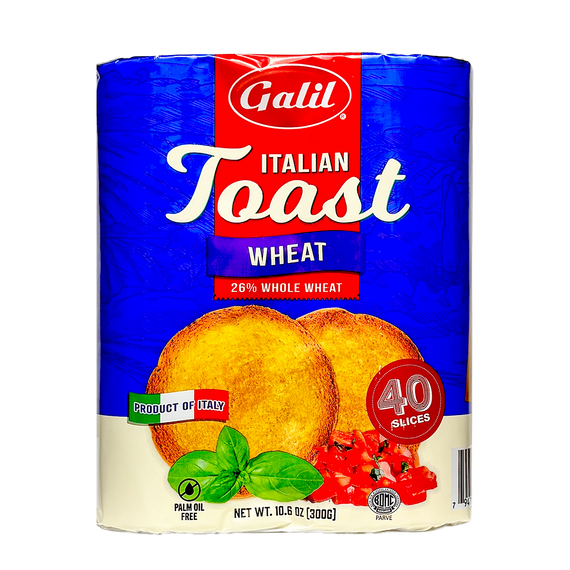 Italian Toast | Whole Wheat | 10. 6 oz | Galil