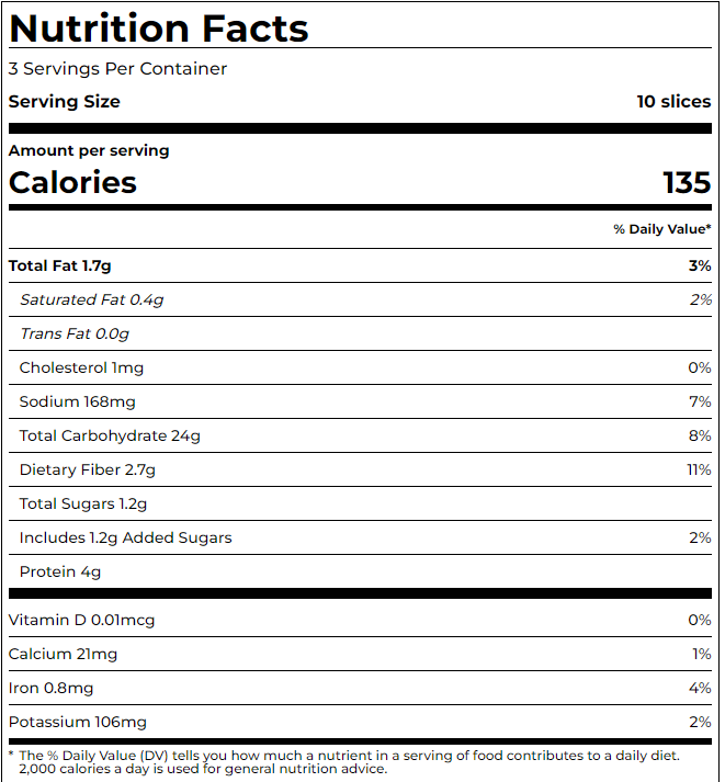 Melba Toast | Whole Wheat | 3.5 oz | Galil