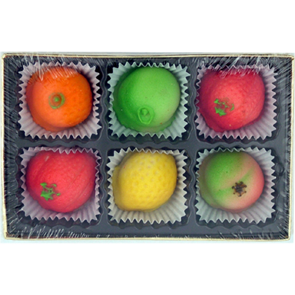 Marzipan Fruit | 6 pcs | Bergen – ShopGalil